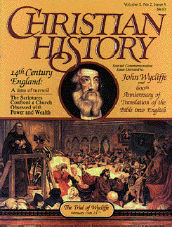 Christian History Vol 3, John Wycliffe