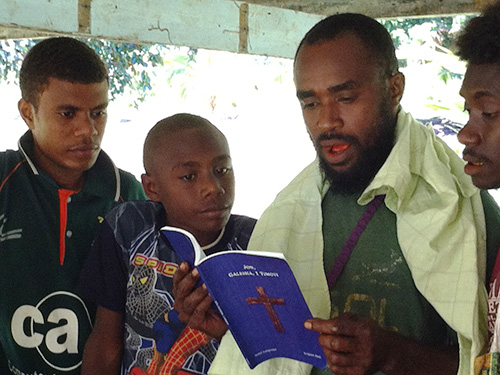 Reading the Notsi Scriptures for the first time